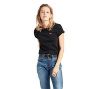 Levi's T-Shirt in Schwarz mit kleinem Marken-Logo XS Regular Fit