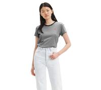 Levi's T-Shirt mit Batwing-Logo im gestreiften Look L Regular Fit