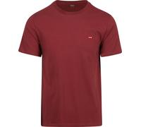 Levis "ORIGINAL HM TEE" mit Logo Print (67859241-XXL) oxblood rot