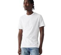 Levi's Herren T-Shirt Slim 2er-Pack Rundhals Weiß Größe L