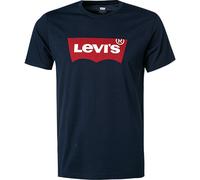 Levi's® T-Shirts Herren Slim Fit Kurzarm Baumwolle blau, S