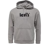 Levi's® T2 RELAXED GRAPHIC PO MV LOGO Herren Kapuzenpullover, grau, größe XL