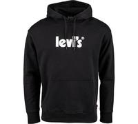 Levi's® T2 RELAXED GRAPHIC PO MV LOGO Herren Kapuzenpullover, schwarz, größe M