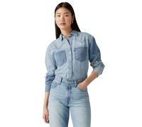Levis - "Teodora" Hemd für Damen, Leicht, Denim (Hellblau) EU 34 / UK 6
