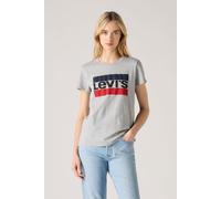 Levi's Damen The Perfect Tee T-Shirt,Sportswear Logo Heather Grey,XS