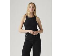 Levi's Damen Tanktop DREAMY TANK CAVIAR Feinripp Schwarz Größe M