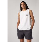 Tanktop LEVI'S, Herren, Gr. S, logo weiß, Sweatware, Obermaterial: 100% Baumwolle, ohne Ärmel, Tops (50100365-S) logo weiß
