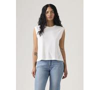 Levi's Damen Boxy Tank T-Shirt, White + SLUB, XL
