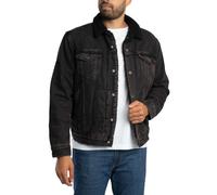 Kurzjacke LEVI'S "SHERPA", Herren, Gr. XXL, built to last sherpa, Denim/Jeans, Obermaterial: 100% Baumwolle, 1-Knopf-Manschette mit Druckknopf, Jacken, mit Sherpa Fütterung (69648004-XXL) built to las