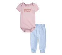 Levi's Unisex Baby LVN BATWING BODYSUIT SET 6EK336 Abgestimmte Outfits, PEACHSKIN, NB0-3
