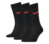 Levi's Unisex Classic Socks, Black, 39/42