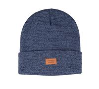 Levi's Unisex-Erwachsene Ganzjahresmütze mit Bündchen Beanie-Mütze, Blau meliert, Einheitsgre