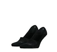 Levi's Unisex Footie Socks, Black, 39/42