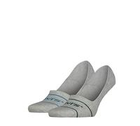 Levi's Unisex Footie Socks, Blue/Pink, 35/38