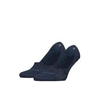 Levi's Unisex Footie Socks, Navy, 43/46