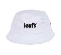 Levi's Unisex LAN Poster Logo Bucket Cap 9A8503 Kopfbedeckung, White, 8/20