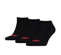 Levi's Unisex Low Cut Batwing Logo Sokken Socken, Jet Black, 11 EU