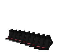 Levi's Unisex Mid Cut Batwing Logo Legwear, black, 39/42