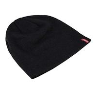Levi's Unisex Otis Beanie Strickmütze, Schwarz (Black), Medium (Herstellergröße: S/M)