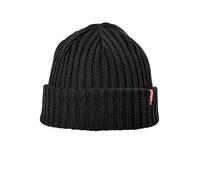 Levi's Unisex Ribbed Beanie Strickmütze, Schwarz (Black), One size