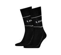 Levi's Unisex Short Socks, Black, 35/38