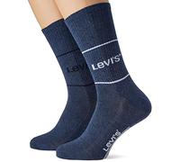 Socken mit Label-Detail im 2er-Pack 43/46 men Blau meliert