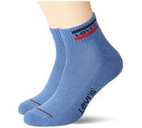 Levi's Unisex Sneaker Quarter, Blue Horizon, 35/38