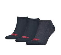 Levi's Unisex Sneaker Socken, Marineblau, 35/38 (3er Pack)