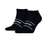 Levi's® Sneakersocken im 2er-Pack in Schwarz, Größe 39-42, Artikelnr. 136352439-42 Schwarz 39/42 Herren