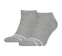Levi's Unisex Sneaker Socks, Grey, 39/42