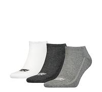 Levi's Unisex Sneaker Socks, Grey, 43/46