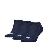 Levi's Unisex Sneaker Socks, Navy, 35/38