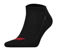 Sneakersocken LEVI'S "Socken LEVIS LOW CUT BATWING LOGO 12P RECYCLED CO 12er Pack", Herren, Gr. 39-42, schwarz-weiß (weiß, schwarz), Obermaterial: 73% Baumwolle CO. 22% Polyester PES. 3% Elasthan EL. 