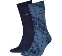 Levis Unisex Socken Reg Cut Bandana Print 2er Pack 43|44|45|46 1 Stk.