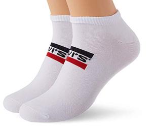 Levi's Unisex Sportswear Logo Low Cut Socks (2 pack)
