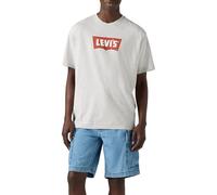 Levi's Vintage Bw Graphic Tee Bw Logo Light Heather Grey Größe: XS | Bedruckte T-Shirts Outlet | Herren | Grau