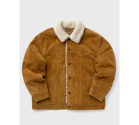 Levis WESTERN SUEDE SHERPA TRK men Denim Jackets brown in Größe:L