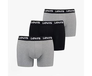 Levi's Wiederholungslogo Herren 3er-Pack Boxershorts Grau Combo S