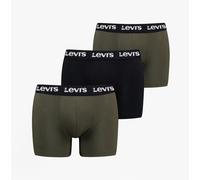 Levi's Wiederholungslogo Herren 3er Pack Shorts Khaki Kombi S