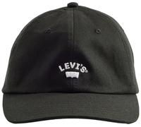 Baseball Cap LEVI'S "LAZY GIRL LOGO", Damen, schwarz (caviar), Baumwolle, Modisch, Caps, mit Markenlogo Stickerei (35099052-0) caviar