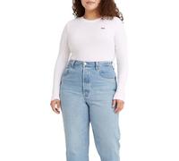 Levi's Women's Long-Sleeve Baby Tee T-Shirt