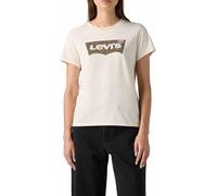 Levi's® T-Shirt mit Label-Print Modell 'THE PERFECT TEE' in Sand, Größe M