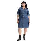Levi's Women's Plus Size Otto Western Dresses, Square Deal, 3XL