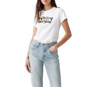 Levi's Women's The Perfect Tee Neutrals T-Shirt, Lse_Bw Floral Fill B, X-Small