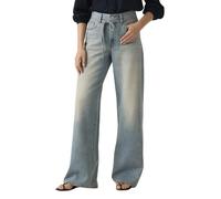 Straight-Jeans LEVI'S "XL STRAIGHT", Damen, Gr. 28, Länge 29, gamble time, Denim/Jeans, Obermaterial: 55% Baumwolle, 45% Lyocell, straight fit knöchellang, Jeans Straight-Jeans, im Five-Pocket Style (