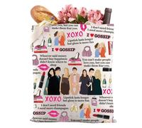 LEVLO Gossip Gril Tote Bag TV-Show-Fans Geschenk Upper East Side Geschenk Freundschaft X0xo Gossip Gril Handtasche, X00 x Tragetasche, large