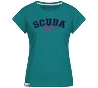 Lexi&Bö SCUBA Girl T-Shirt Damen Blue Coral(Grün) S