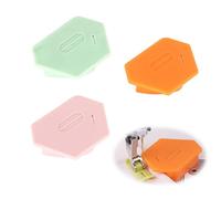 Lguaquanx 3 Stück Magnetische Nahtführung, Polygonale Saumhilfe Nähzubehör für Nähmaschine, Nähmaschinen Zubehör, Magnetischer Nahtführer, Nähzubehör Werkzeug Griff Nählineal Quilten Lineal Werkzeug