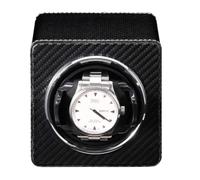 LGWG Uhrenbeweger Für Automatikuhr,Single Uhrenbeweger PU Leder Uhrengehäuse Mit Leisem Motor Passend Für Die Meisten Automatikuhren-D