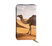 Lhbwcvn Geldbörse für Damen und Herren, Clutch, RFID-blockierend, Leder, großes Fassungsvermögen, Kreditkartenhalter, Geldtasche mit Reißverschluss, Handyhalter, lange Reisegeldbörse, Schwarz,